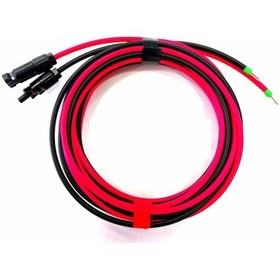 Resim Mc4 Soketli- 5+5 Toplam 10 M 6 MM Solar Panel Kablosu 