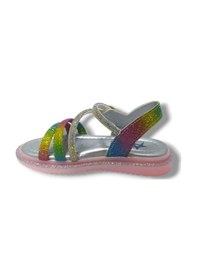 Resim Arzen Bebe 231-25 Anatomik Simli Taşlı Cırtlı Kız Çocuk Sandalet 26-30 Renkli 