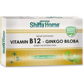 Resim Shf Vitamin B12-Ginkgo Biloba Tablet 