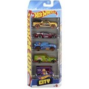 Resim Hot Wheels Beşli Araba Seti Hot Wheels City JBJ75 