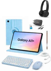 Resim Samsung Galaxy Tab A11 Plus 11'' 6GB 128GB TABLET+KILIF+KLAVYE+MOUSE+ŞARJ BAŞLIK+KULAKLIK (KALEM HEDİYE) 