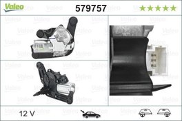 Resim SİLECEK MOTORU ARKA CITROEN C3 Picasso 10.2005 