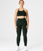 Resim Qlu Attractive Collection Women's Seamless Scrunch Leggings 