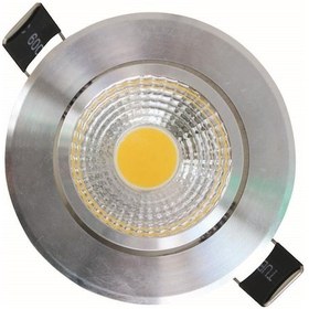 Resim 5W Cob Spot Downlight Saten Kasa Beyaz Işık 