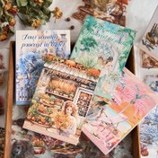 Resim Dört Mevsim Serisi 20 Yaprak PET Sticker Kitabı, Çizgi Film Çiçek ve Seyahat Temalı, Kendinden Yapışkanlı Parıltılı Anime Çıkartmaları, Scrapbooking, DIY El Sanatları, Günlük Tutma, Telefon Kılıfı, Su Şişesi, Araba, Dizüstü Bilgisayar, Gitar, Bisiklet, Kaykay, Bavul Dekoru 