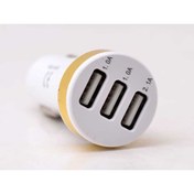 Resim Rba aksesuar 3 Usb li 2 in 1 Micro Araç Şarj Seti 3000 Mah 