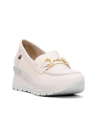 Resim Venüs 2313054y Kadın Hakiki Deri Airflow Dolgu Topuk Ayakkabı Bej Bej 