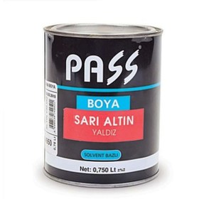 Resim PASS Sarı Altın Yaldız Boya 1/1 