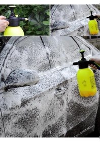 Resim Basınçlı Şampuan Püskürtücü Bahçe Bitki Çiçek Sulama Ilaçlama Klima ve Dezenfektan Uygulama Pompası 