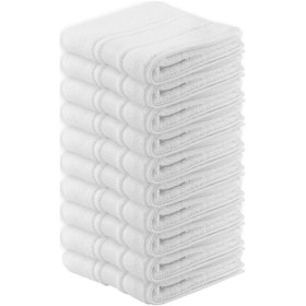 Resim Özdilek Colourist 50x90 Cm El-yüz Havlusu 10'lu Beyaz Çok Renkli 