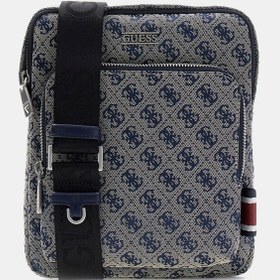 Resim Guess Hmbostp6123 Boston Crossbody Fla Erkek Omuz Çantası Mavi 