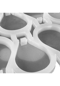 Resim Epoksi Silikon Kalıp Çoklu Küçük Kapadokya Balonu Kolye Anahtarlık Küpe Kalıbı 10 Lu 