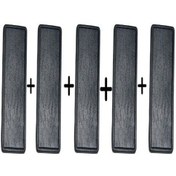 Resim E-bis Es-1 Es-3 Uyumlu Şasi No Kapağı 5 Adet ,Siyah-Siyah 