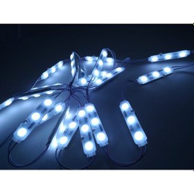 Resim Samsung 3'lü Led Modül Beyaz 10 Adet 