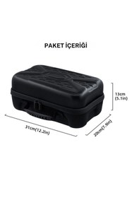 Resim cosmostech Xbox Series S Konsol Ve Aksesuarlar Için Seyahat Taşıma çantası Siyah 