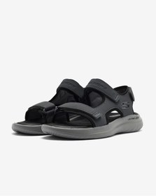 Resim Skechers Bounder 2.0 Sandal - Thutton Erkek Gri Sandalet 232893 Char Gri 