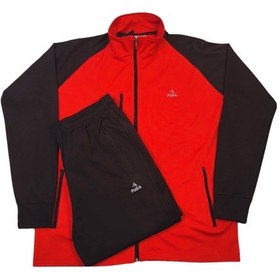 Resim Fuba Kırmızı Dalgıç Eşofman Takımı Kırmızı-siyah Kırmızı - Siyah 