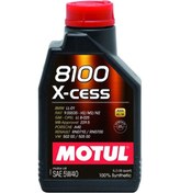 Resim Motul 8100 X-Cess 5W-40 Tam Sentetik Motor Yağı 1 L 
