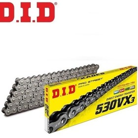 Resim Dıd 530vx3 Çelik X-ring Zincir-124 Bakla 