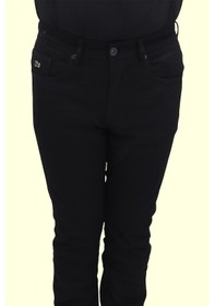 Resim Denim Cartel Dmctekstil Erkek Siyah 1005 Yüksek Bel Dar Kesim Boru Paça Jean Pantolon 