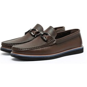 Resim Ducavelli Gela Hakiki Deri Erkek Günlük Ayakkabı Loafer Ayakkabı 