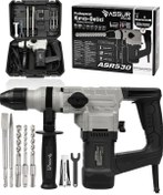 Resim 28mm Yüksek Güçlü Döner Çekiçli Profesyonel Kırıcı Delicihilti Siyah-1360 