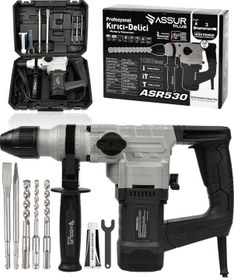 Resim 28mm Yüksek Güçlü Döner Çekiçli Profesyonel Kırıcı Delicihilti Siyah-1360 