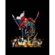 Resim Iron Maiden Warriors Büyük Sırt Patch Yama 