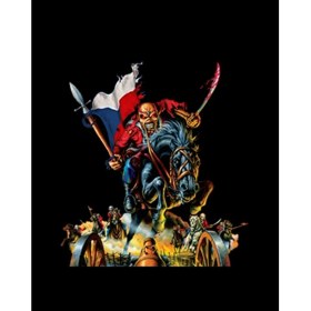 Resim Iron Maiden Warriors Büyük Sırt Patch Yama 