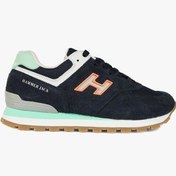 Resim Hammer Jack Chile Hakiki Deri Lacivert Mint Kadın Spor Ayakkabı-Diğer Çok Renkli 