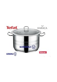 Resim Metal Tepe Cam Kapak Tencere Kapağı 30 CM 