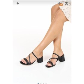 Resim Modafrato My-222 Topuklu Kadın Terlik Yüksek Topuk Günlük Topuk: 