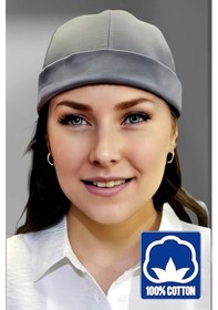Resim Unisex %100 Pamuklu Docker Şapka Füme 