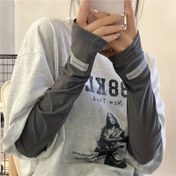 Resim Unisex Yaz Buz Kollu Eldivenler - Dış Mekan Bisiklet ve Sürüş için Yansıtıcı, Bol Kesim, Parmaksız Tasarım, Hafif ve Şık, Makine Yıkanabilir, Sürüş Eldivenleri | Yansıtıcı Ekipman | Dokulu, Bisiklet Eldivenleri 