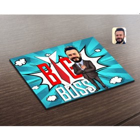 Resim Kişiye Özel Erkek Big Boss Karikatürlü Ahşap Puzzle-4 