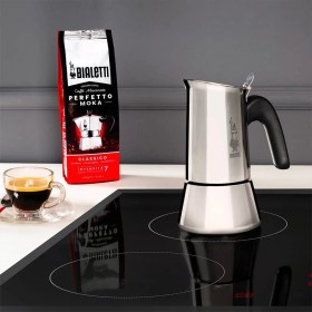 Resim Bialetti Venüs 4 Cup ( Venüs 4 Cup Classic Stainless Steel Moka Pot) 