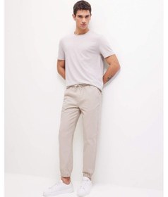 Resim DeFacto Jogger Duble Paça Yazlık Kumaş Pantolon Y2651AZ25SPBG106 