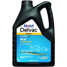 Resim Mobil Delvac Modern LC T 5W-30 Hafif Ticari Motor Yağı 5 L 