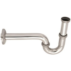 Resim Nsk "u" Borulu Lavabo Sifonu, Metal, Krom - N2600102 Krom 