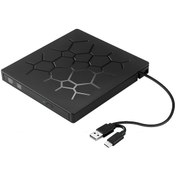 Resim Cbtx 001 HUB USB 3.0 DVD Sürücü Tipi-C DVD-RW CD Sürücü Kaydedici 