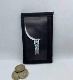 Resim MENİSE Aydan Düşen Astronot Cırtlı Cüzdan 