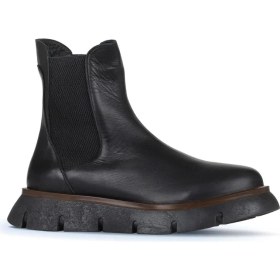 Resim Bueno Shoes Siyah Deri Kadın Düz Bot 01WZ1503 01WZ1503 