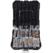 Resim Shineyee Ahşap Delme Seti 99 Parça - Tungsten Kaplı Titanyumli Uçlar, 1.5-10mm Boyut Aralığı, Dayanıklı Plastik Kutuda 0.75kg 