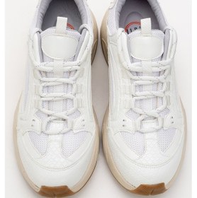 Resim Luvi Shoes Letty Beyaz Baskı Fileli Kadın Spor Ayakkabı Beyaz 