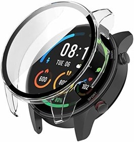 Resim Microsonic Xiaomi Mi Watch için Kılıf Clear Premium Slim WatchBand Şeffaf [Mi Watch ile Uyumlu Kılıf - Şeffaf] 