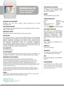Resim Selenoid Alg S40 20 L Havuz Yosun Önleyici - 20 L 