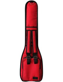 Resim Bağlama Çantası 1900 Denye Kırmızı Su Geçirmez Pedli Soft Case Kısa Sap Saz Kılıfı 