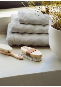 Resim Fine Cotton Bej Yüz Havlusu 90x50 Cm Renkli 