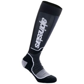 Resim Alpinestars MX Plus Off-Road Çorabı Siyah / Beyaz 