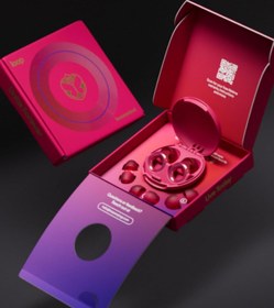 Resim Tomorrowland x Loop Experience 2 Kulak Tıkacı 17 dB Sertifikalı Koruma, Taşıma Çantası ile Birlikte - Yakut Kırmızı 